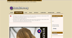 Desktop Screenshot of kusznictwo.org