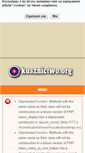 Mobile Screenshot of kusznictwo.org